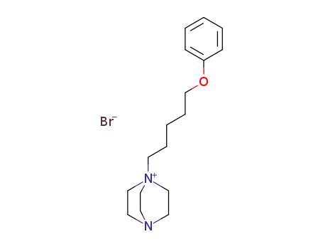 1-(5-Phenoxy-pentyl)-4-aza-1-azonia-bicyclo[2.2.2]octane; bromide