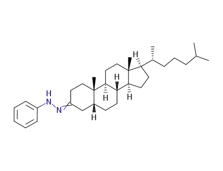 N-[(5R,8R,9S,10S,13R,14S,17R)-17-((R)-1,5-Dimethyl-hexyl)-10,13-dimethyl-hexadecahydro-cyclopenta[a]phenanthren-(3E)-ylidene]-N'-phenyl-hydrazine