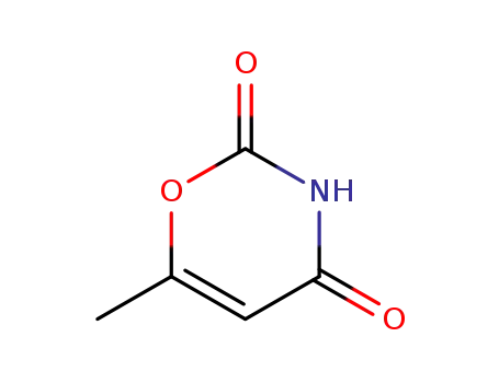 Molecular Structure of 2911-21-9 (2H-1,3-Oxazine-2,4(3H)-dione, 6-methyl-)
