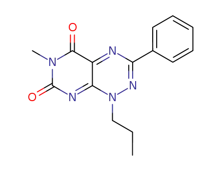 6-Methyl-3-phenyl-1-propyl-1H-pyrimido[5,4-e][1,2,4]triazine-5,7-dione