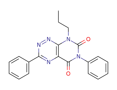 3,6-Diphenyl-8-propyl-8H-pyrimido[5,4-e][1,2,4]triazine-5,7-dione