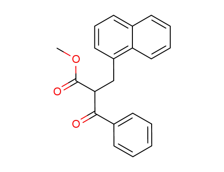 2-Naphthalen-1-ylmethyl-3-oxo-3-phenyl-propionic acid methyl ester
