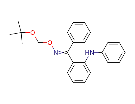 Phenyl-(2-phenylamino-phenyl)-methanone O-tert-butoxymethyl-oxime