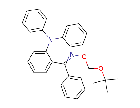 (2-Diphenylamino-phenyl)-phenyl-methanone O-tert-butoxymethyl-oxime