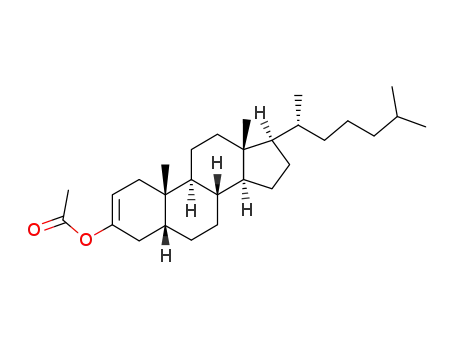 2-cholestene-3-ol acetate