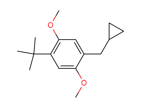 2-cyclopropylmethyl-5-tert-butyl-1,4-dimethoxybenzene