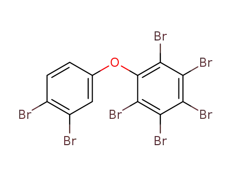 Molecular Structure of 189084-68-2 (2,3,3',4,4',5,6-HEPTABROMODIPHENYL ETHER)