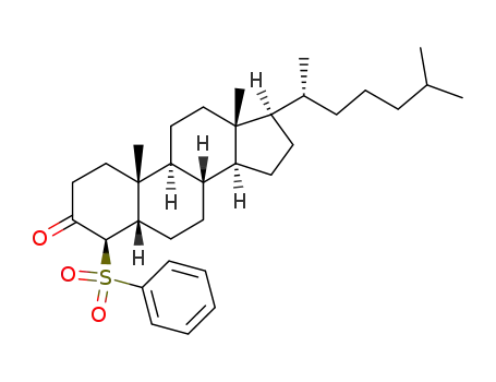 4β-Phenylsulfonyl-5β-cholestan-3-one