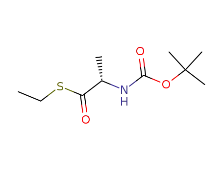 (S)-S-ethyl 2-((tert-butoxycarbonyl)amino)propanethioate