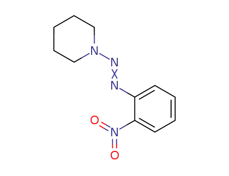N-(2-nitrophenylazo)piperidine