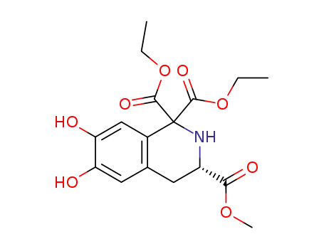 6,7-dihydroxy-3,4-dihydro-2H-isoquinoline-1,1,3-tricarboxylic acid diethyl ester methyl ester