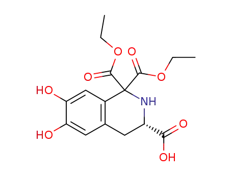 6,7-dihydroxy-3,4-dihydro-2H-isoquinoline-1,1,3-tricarboxylic acid diethyl ester