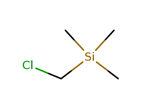 Molecular Structure of 2344-80-1 (Chloromethyltrimethylsilane)