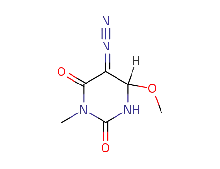 5-diazo-6-methoxy-3-methyldihydrouracil