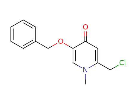 2-(chloromethyl)-1-methyl-5-phenylmethoxypyridin-4-one