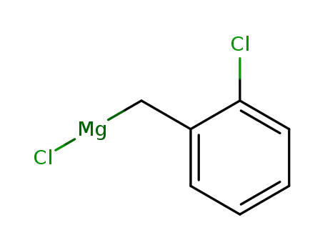 Molecular Structure of 29874-00-8 (Chloro[(2-chlorophenyl)methyl]magnesium)