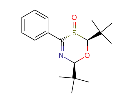 2,6-di-tert-butyl-4-phenyl-6H-1,3,5-oxathiazine S-oxide