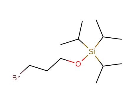 Molecular Structure of 215650-24-1 (Silane, (3-bromopropoxy)tris(1-methylethyl)-)