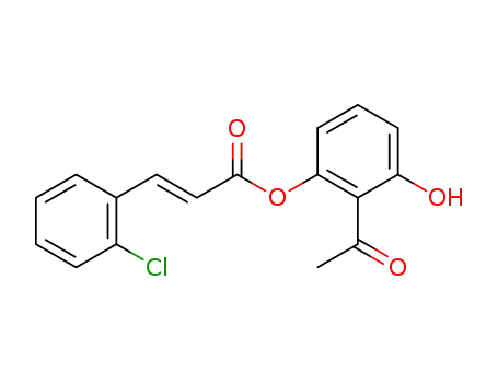 2'-(2-chlorocinnamoyloxy)-6'-hydroxyacetophenone