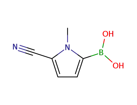 (5-cyano-1-methyl-1H-pyrrol-2-yl)boronic acid