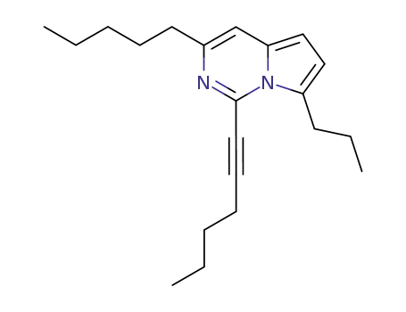 1-hex-1-ynyl-3-pentyl-7-propyl-pyrrolo[1,2-c]pyrimidine