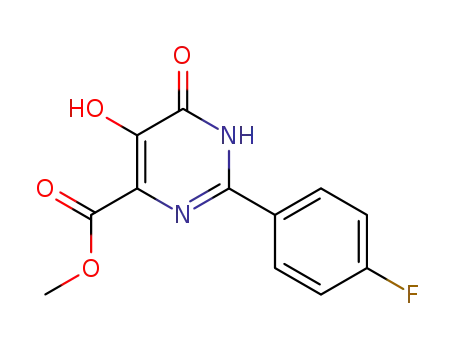 methyl 2-(4-fluorophenyl)-5-hydroxy-6-oxo-1,6-dihydropyrimidine-4-carboxylate