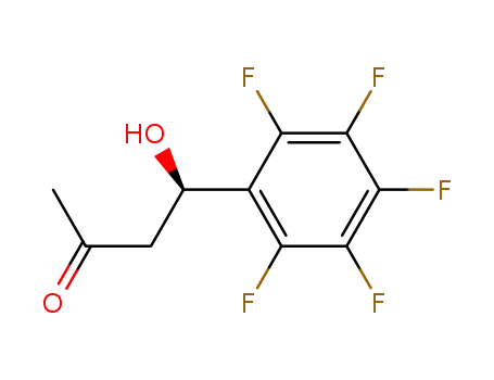 (R)-4-hydroxy-4-(pentafluorophenyl)-butan-2-one
