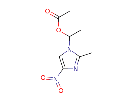 1-(2-methyl-4-nitro-1H-imidazol-1-yl)ethyl acetate