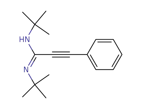 (E)-N,N'-di-tert-butyl-3-phenylpropiolamidine