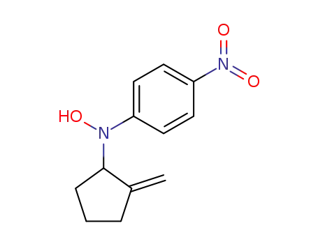 N-[2-methenylcyclopentyl]-N-4-nitrophenyl hydroxylamine