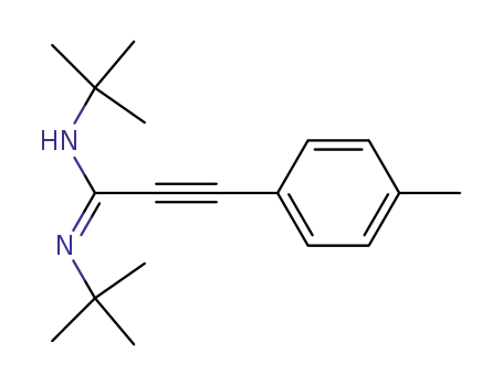 (E)-N,N'-di-tert-butyl-3-p-tolylpropiolamidine