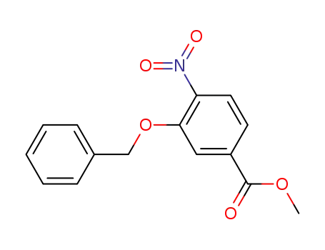 Molecular Structure of 209528-69-8 (Methyl 3-(benzyloxy)-4-nitrobenzoate)
