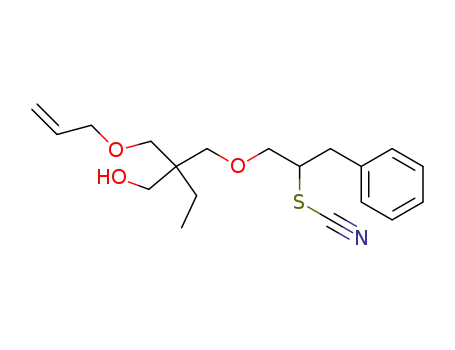 2-[(allyloxy)methyl]-2-[(3-phenyl-2-thiocyanatopropoxy)methyl]butan-1-ol