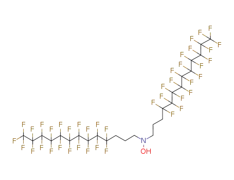 N,N-bis-(4,4,5,5,6,6,7,7,8,8,9,9,10,10,11,11,12,12,13,13,13-heneicosafluoro-tridecyl)-hydroxylamine