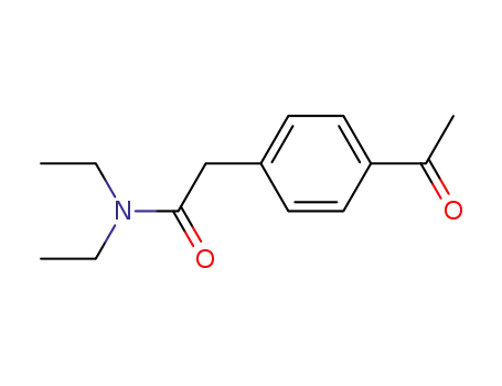 2-(4-acetylphenyl)-N,N-diethylacetamide