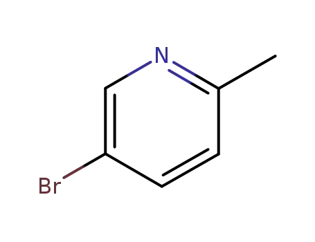 Molecular Structure of 3430-13-5 (5-Bromo-2-methylpyridine)