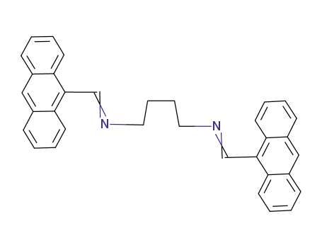 1,2-bis[(anthracen-9-ylmethylene)amino]butane-1,4-diamine