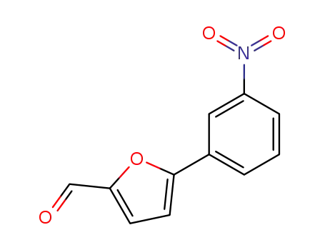 Molecular Structure of 13148-43-1 (5-(3-NITROPHENYL)-2-FURALDEHYDE)