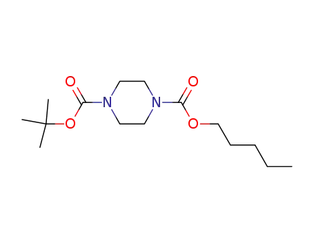 piperazine-1,4-dicarboxylic acid tert-butyl ester pentyl ester