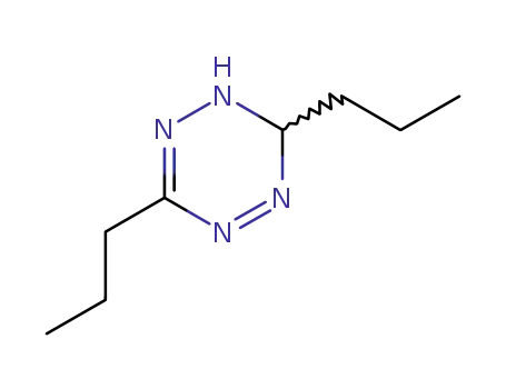 Molecular Structure of 13717-88-9 (1,2,4,5-Tetrazine, 1,6-dihydro-3,6-dipropyl-)