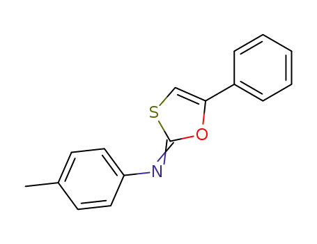 5-phenyl-2-p-tolylimino-1,3-oxathiole