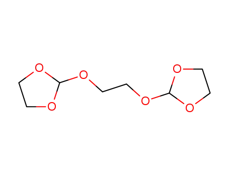 Molecular Structure of 4544-19-8 (1,3-Dioxolane, 2,2'-[1,2-ethanediylbis(oxy)]bis-)
