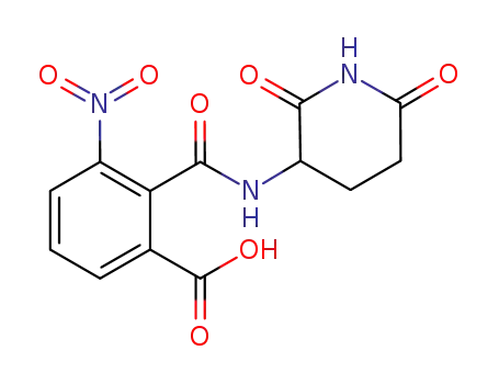 2-((2,6-dioxopiperidin-3-yl)carbamoyl)-3-nitrobenzoic acid