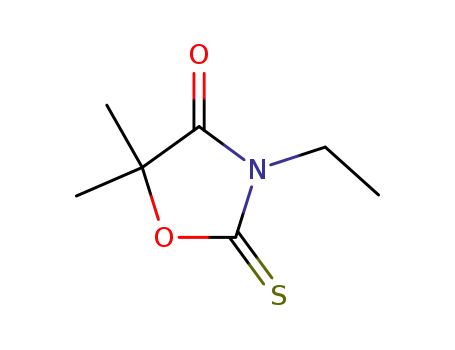 3-ethyl-5,5-dimethyl-2-thioxo-oxazolidin-4-one