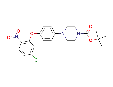 tert-butyl 4-[4-(5-chloro-2-nitrophenoxy)phenyl]piperazine-1-carboxylate