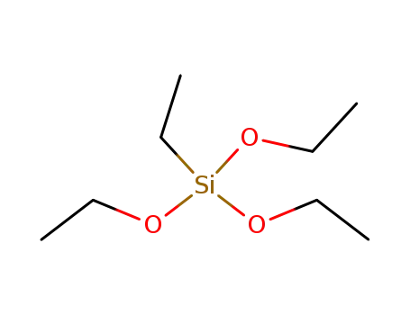 Molecular Structure of 78-07-9 (Ethyltriethoxysilane)