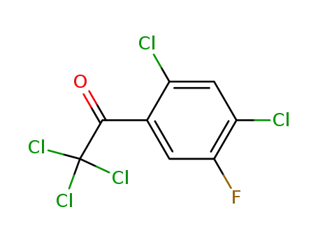 α,α,α,2,4-pentachloro-5-fluoroacetophenone