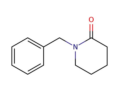 Molecular Structure of 4783-65-7 (1-BENZYL-2-PIPERIDONE  98+%)