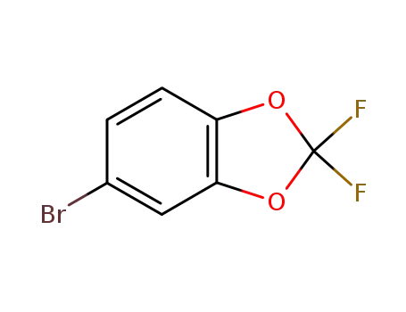 Molecular Structure of 33070-32-5 (5-Bromo-2,2-difluorobenzodioxole)