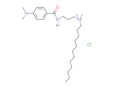 p-N,N-dimethylaminobenzamidopropyl(dimethyl)(lauryl)ammonium chloride